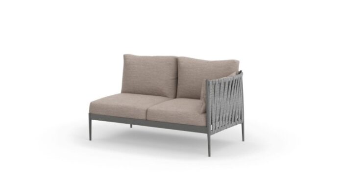 Moduł narożny 2 os. ogrodowy lewy MADERA