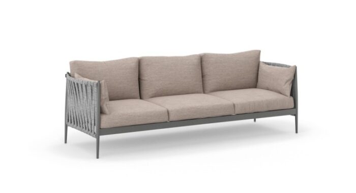 Sofa wypoczynkowa ogrodowa 3 os. MADERA